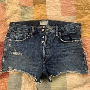 Agolde denim shorts